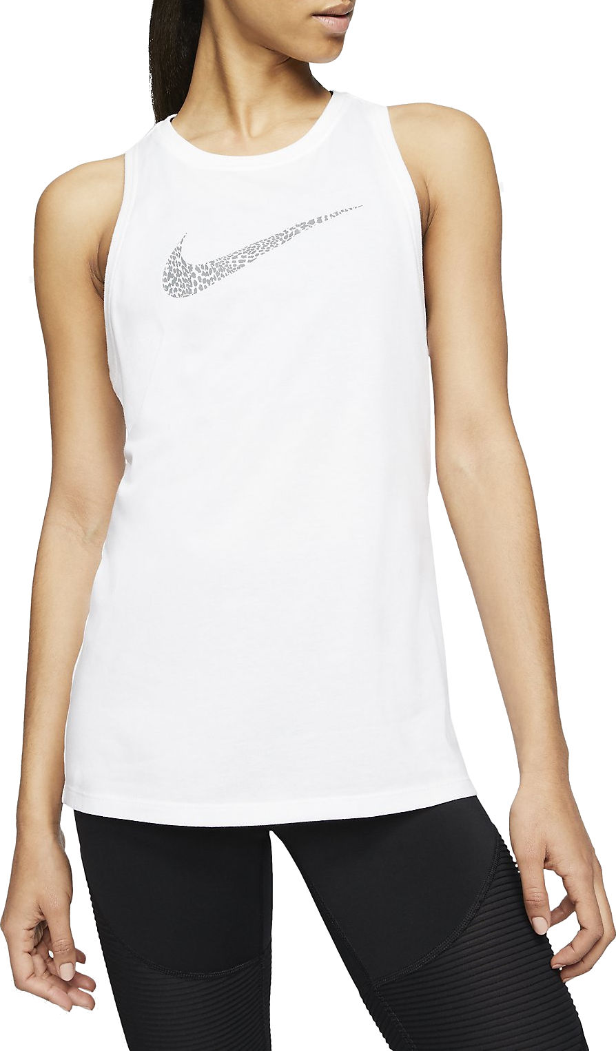 Nike W NK DRY TANK DFC LEOPARD Atléta trikó
