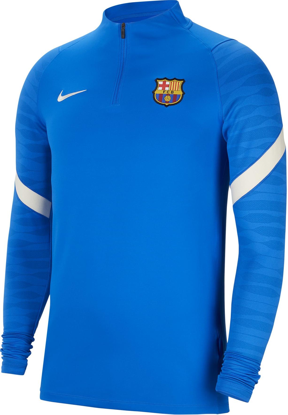 Nike FC Barcelona Strike Men s Soccer Drill Top Hosszú ujjú póló