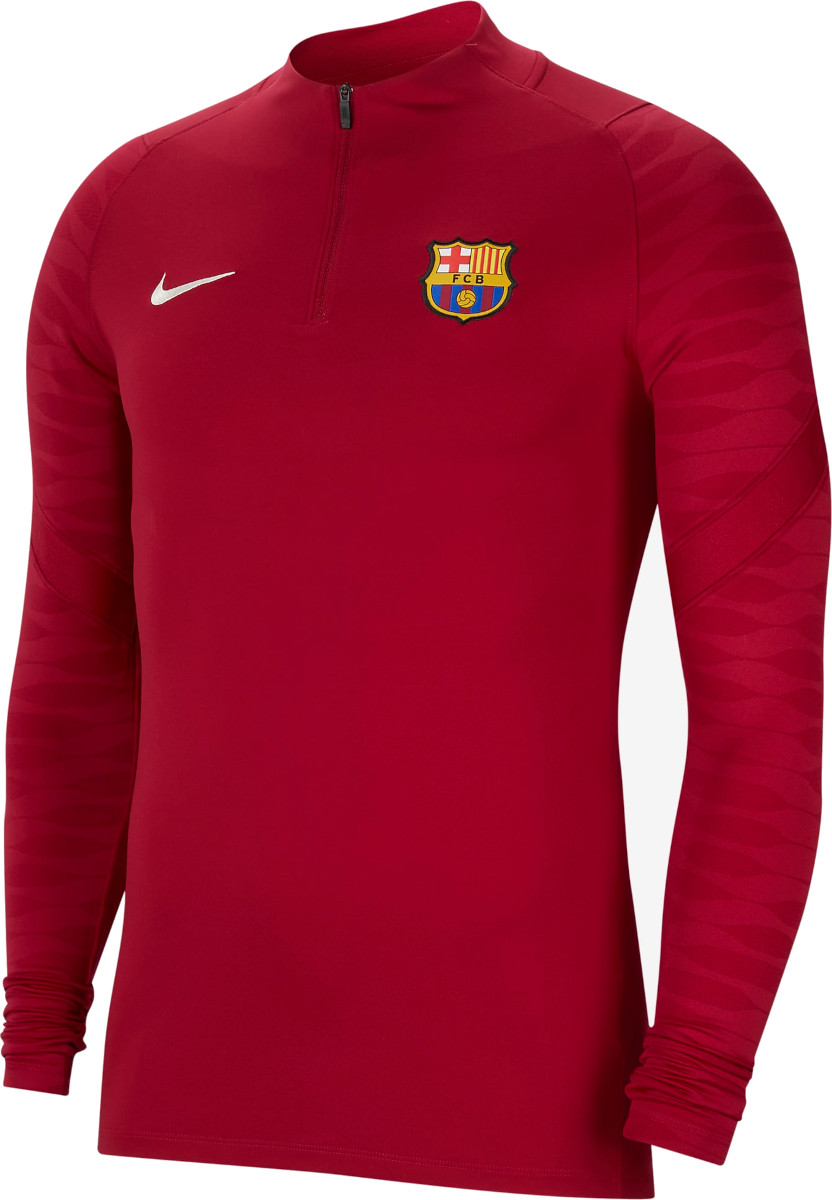 Camiseta de manga larga Nike FC Barcelona Strike Men s Soccer Drill Top