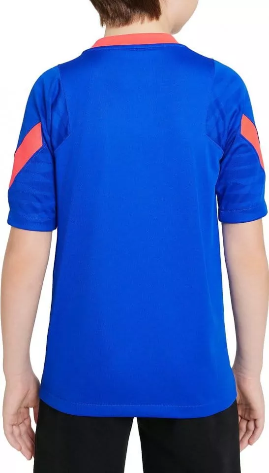 Fotbalové tričko Nike Dri-FIT s krátkým rukávem pro větší děti Atlético Madrid Strike