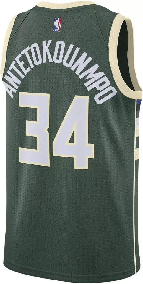 Риза Nike Giannis Antetokounmpo Bucks Icon Edition 2020 NBA Swingman Jersey