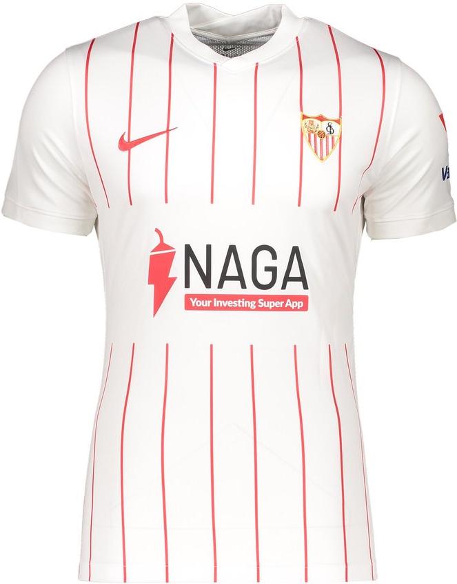 atómico tonto Digno Shirt Nike FC Sevilla Home Men s Soccer Jersey 2021/22 - Top4Football.com