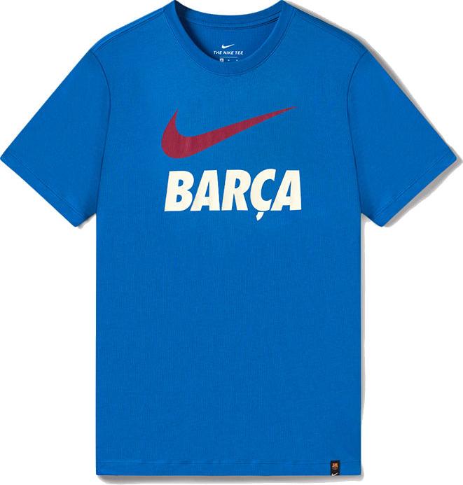 Nike FCB B NK SWOOSH CLUB TEE Rövid ujjú póló