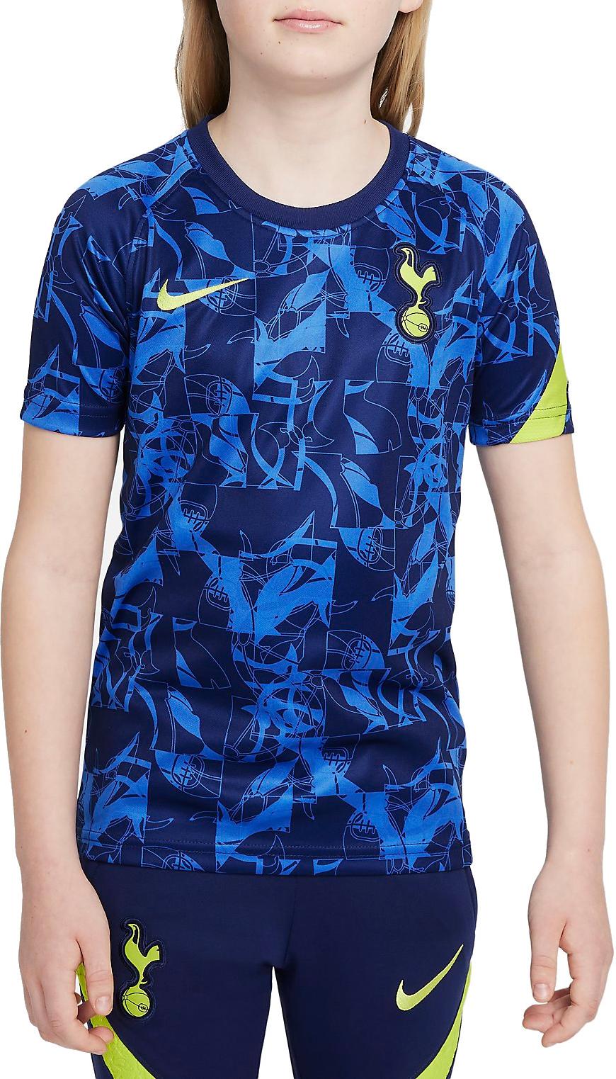 Camiseta Nike Tottenham Hotspur Big Kids Pre-Match Short-Sleeve Soccer Top