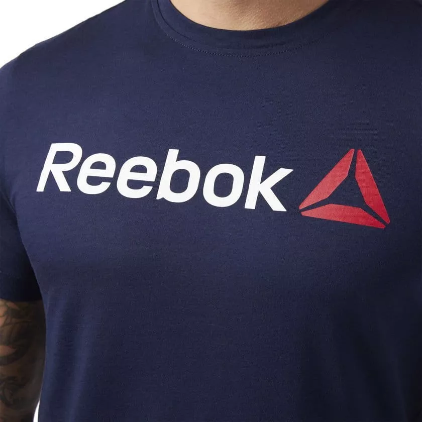 Mindre end Merchandising resident T-shirt QQR- Reebok Linear Read - Top4Running.com