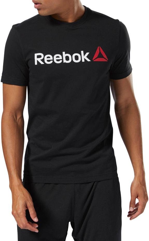 reebok linear read tee