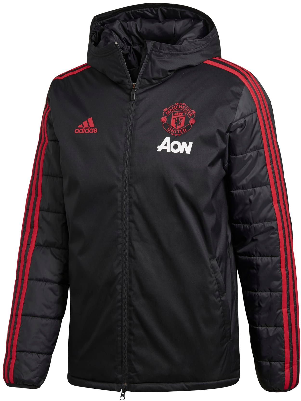 Jacheta cu gluga adidas MUFC Winter Jacket