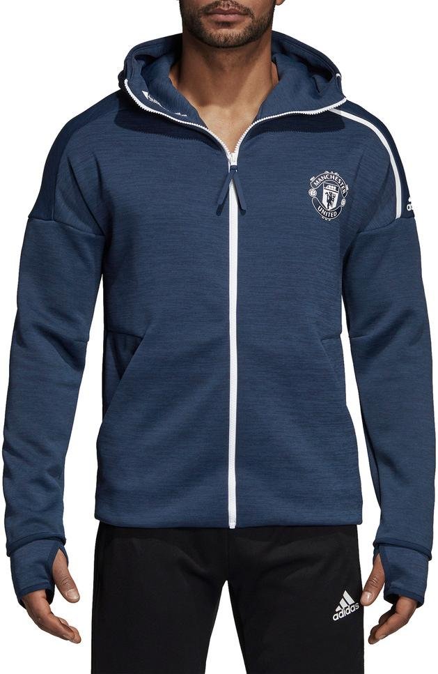 Mikina s kapucí adidas manchester united z.n.e. hoody
