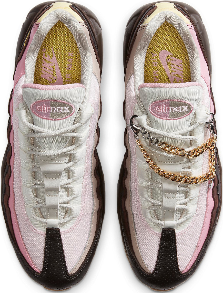 nike air max 95 cuban link velvet brown