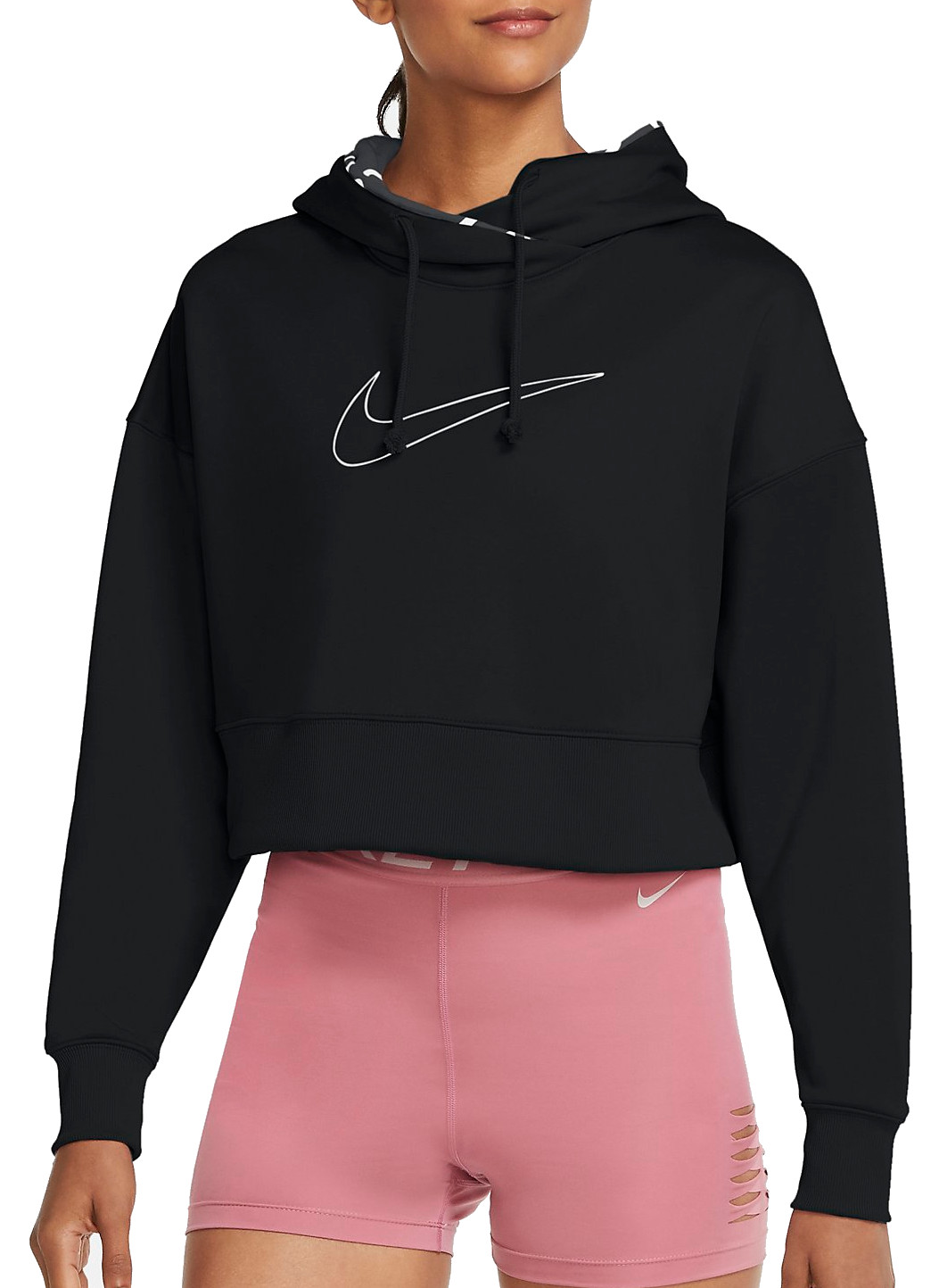Sweatshirt com capuz Nike Thermo Crop