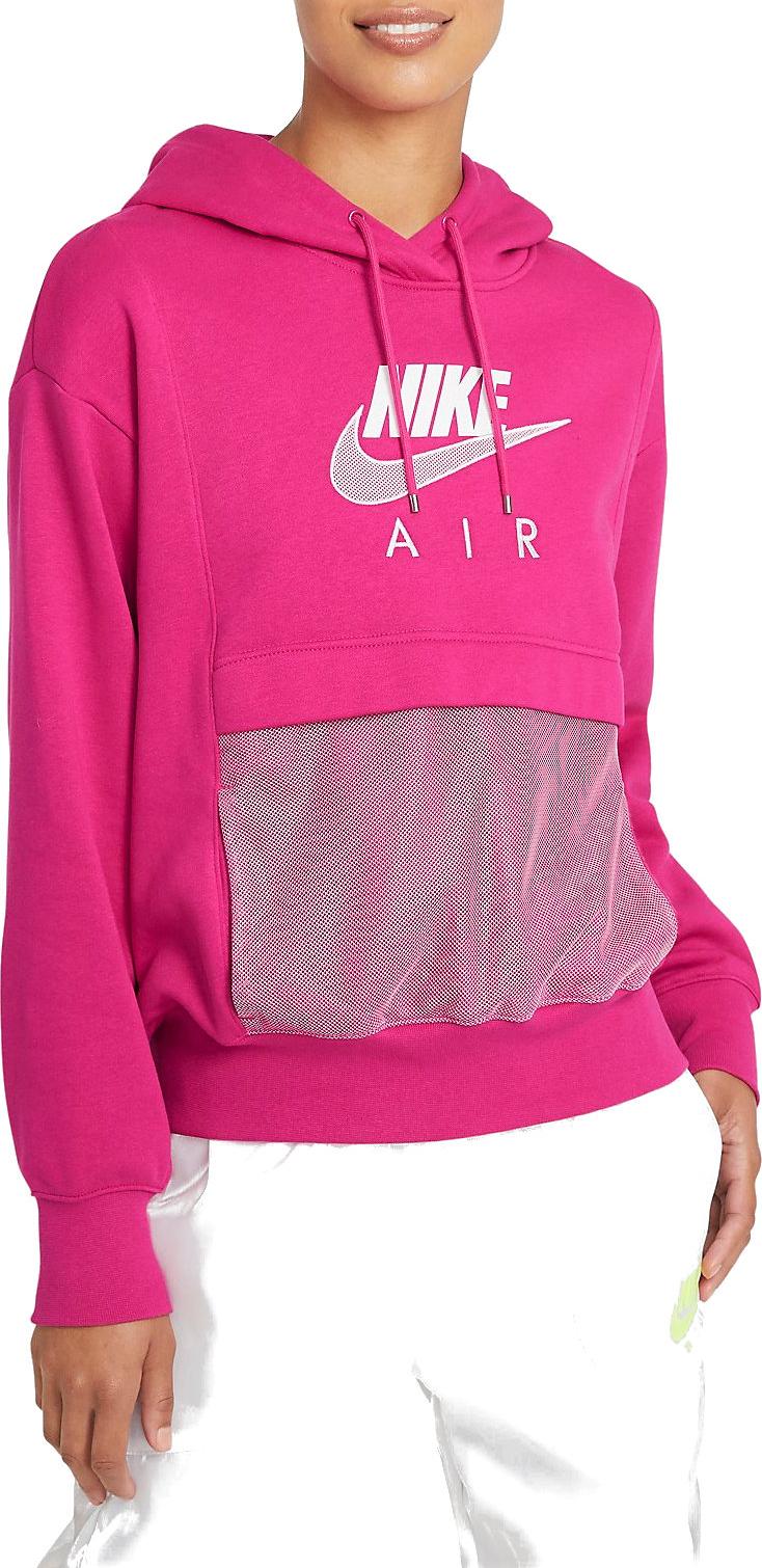 nike pink swoosh moletom com capuz