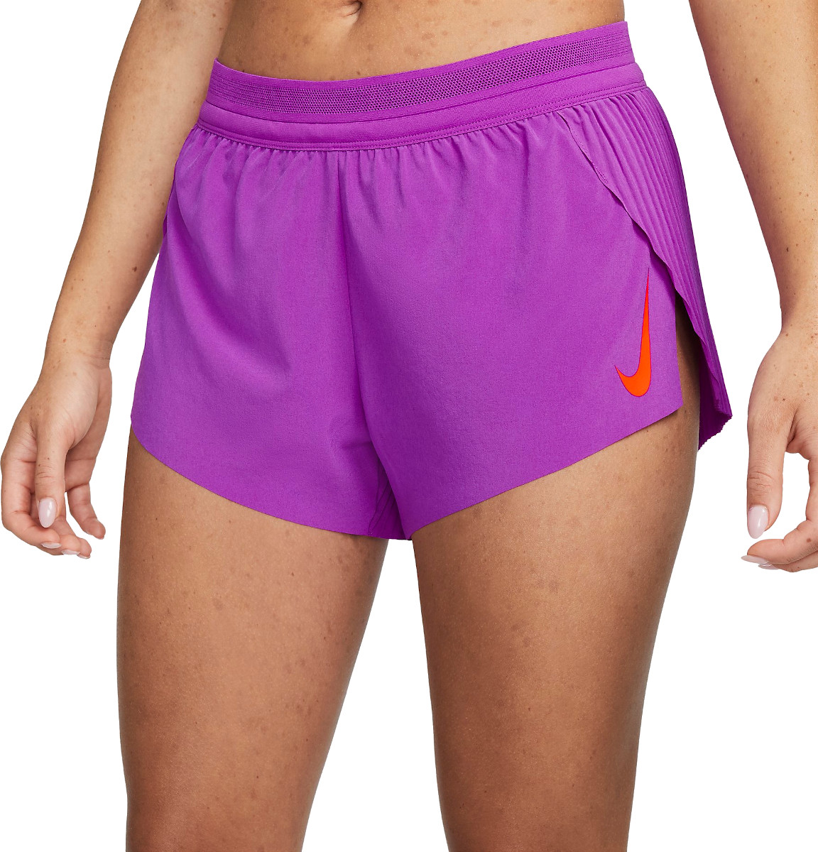 Women's Aeroswift Tight Running Shorts (551 - Bright Purple/Black