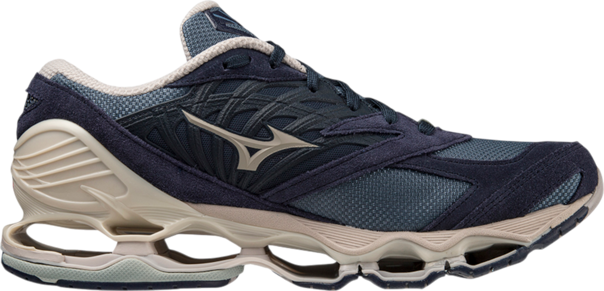 ミズノ WAVE PROPHECY LS 26cm Mizuno - Wave Prophecy LS Sneaker in White - D1GA3337 – Voo