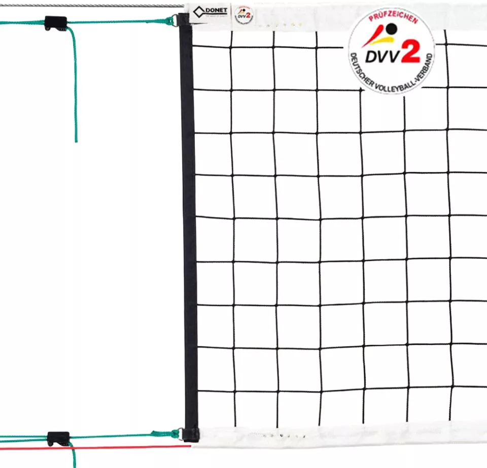 Δίχτυ Dost Volleyball Tournament Net DVV-2, Steel Cable, 4 mm