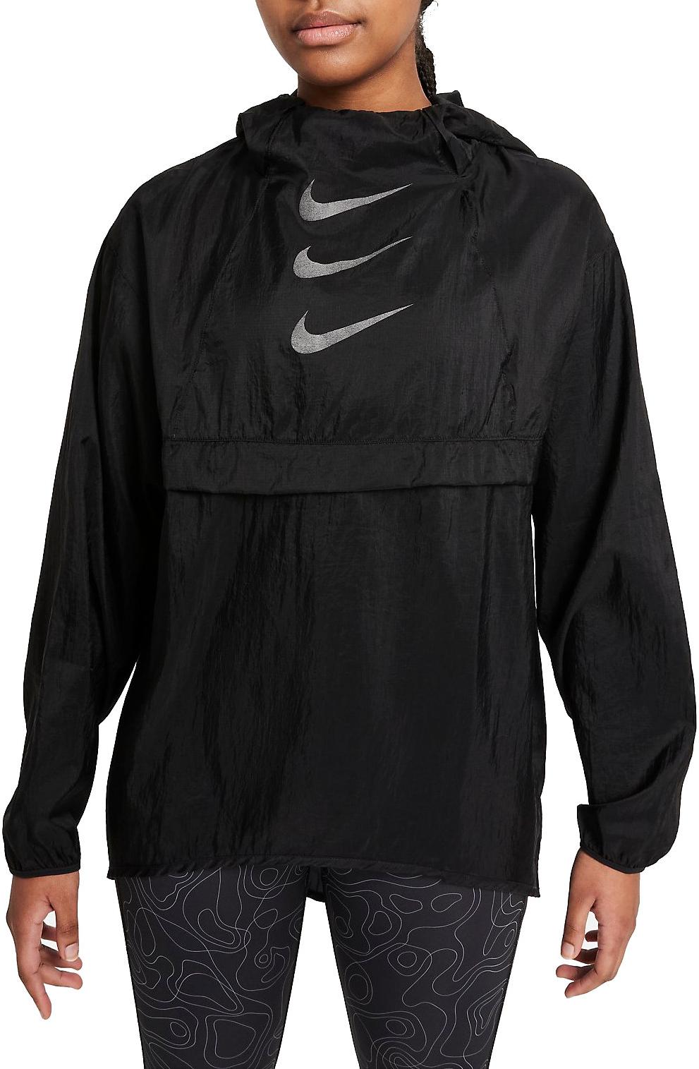 Hooded jacket Nike W NK RUN DVN PO PCKBL JKT