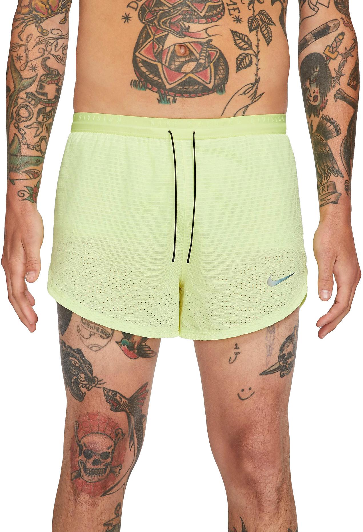 Nike Men's Dri-Fit 3/4 Trail Reflective Running Tights Short