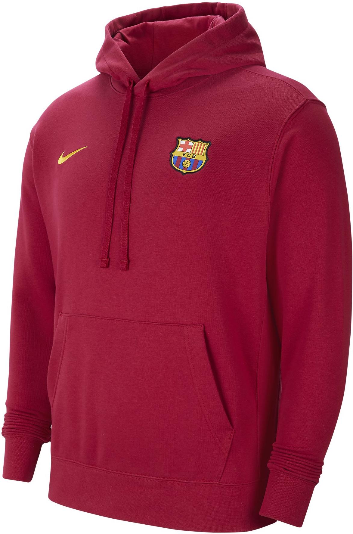 Hanorac cu gluga Nike FC Barcelona Men s Fleece Hoodie