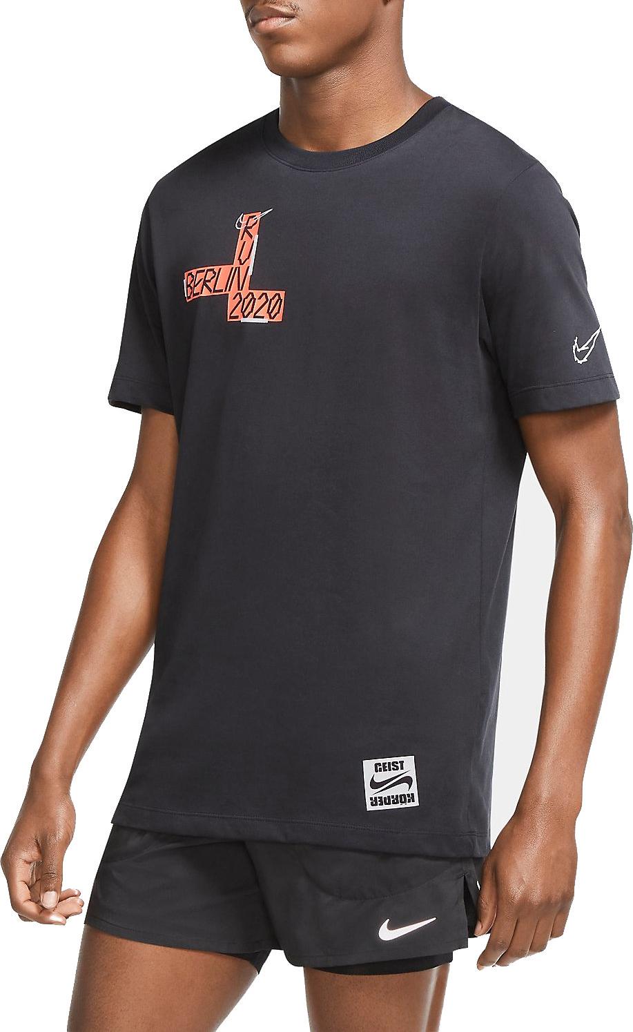 Pánské bežecké tričko s krátkým rukávem Nike Dri-FIT Berlin
