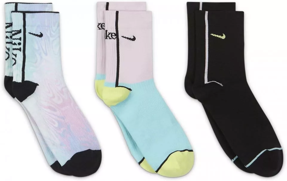 Nike Everyday Lightweight Training Crew Socks (3 Pairs). Nike IN