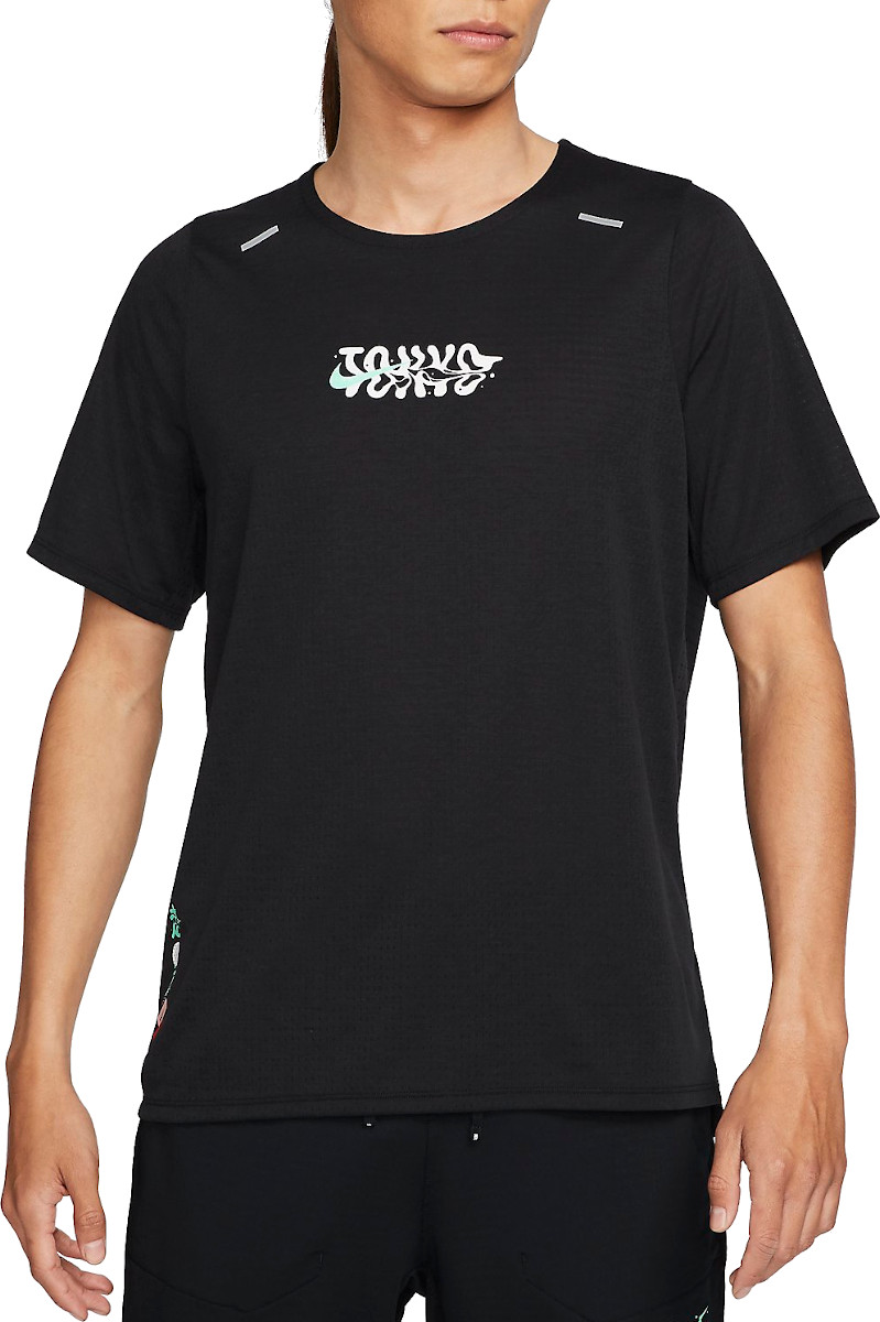 Pánské běžecké tričko s krátkým rukávem Nike Rise 365 Tokyo