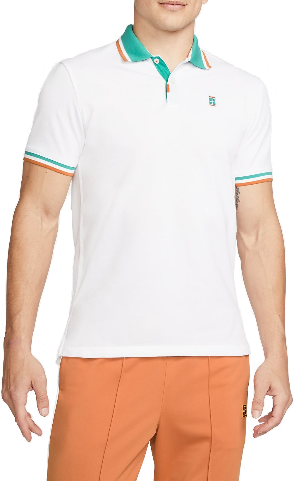 Pánské tenisové tričko s krátkým rukávem Nike Polo Dri-Fit Heritage Slim2
