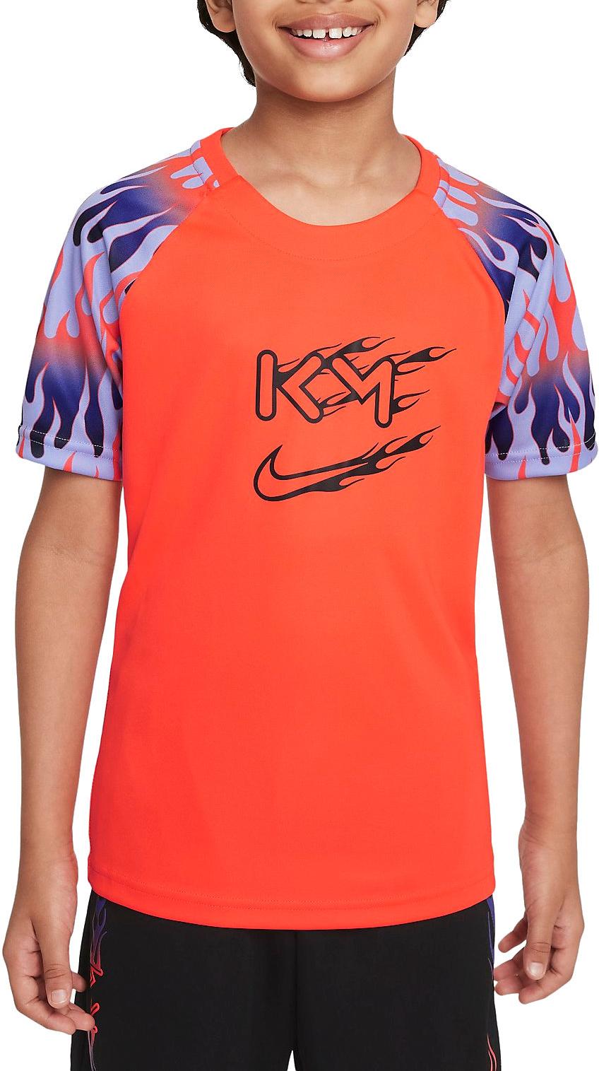 Tricou Nike Mbappe x Flames T-Shirt Kids