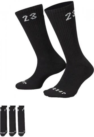 Jordan RAID Essential Crew 3 Pack Socks Black