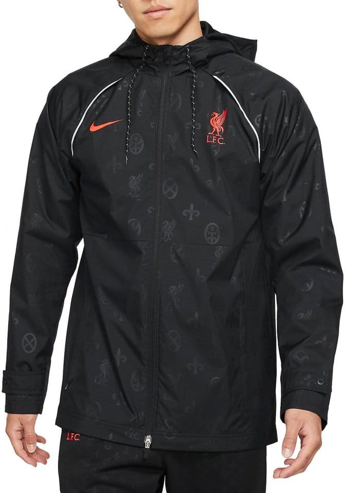 Hooded Nike Liverpool FC AWF Men s Graphic Soccer Jacket