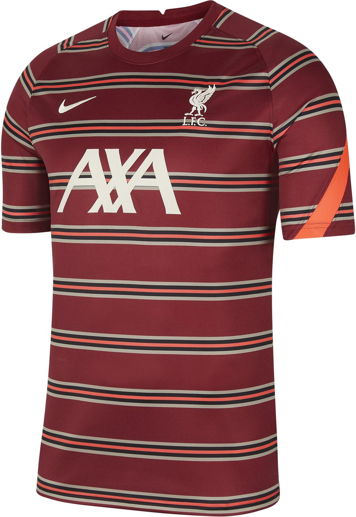 T-shirt dome Nike Liverpool FC Men s Pre-Match Short-Sleeve Soccer Top