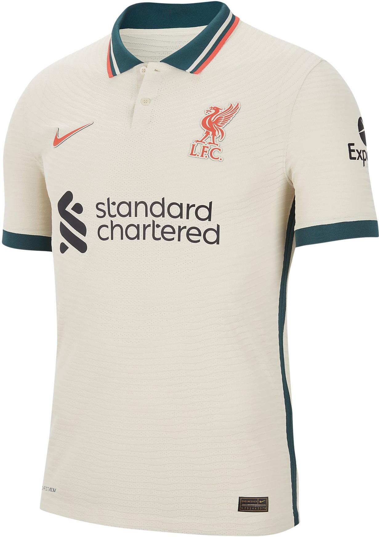 Pánský zápasový dres s krátkým rukávem Nike Liverpool FC 2021/22, venkovní