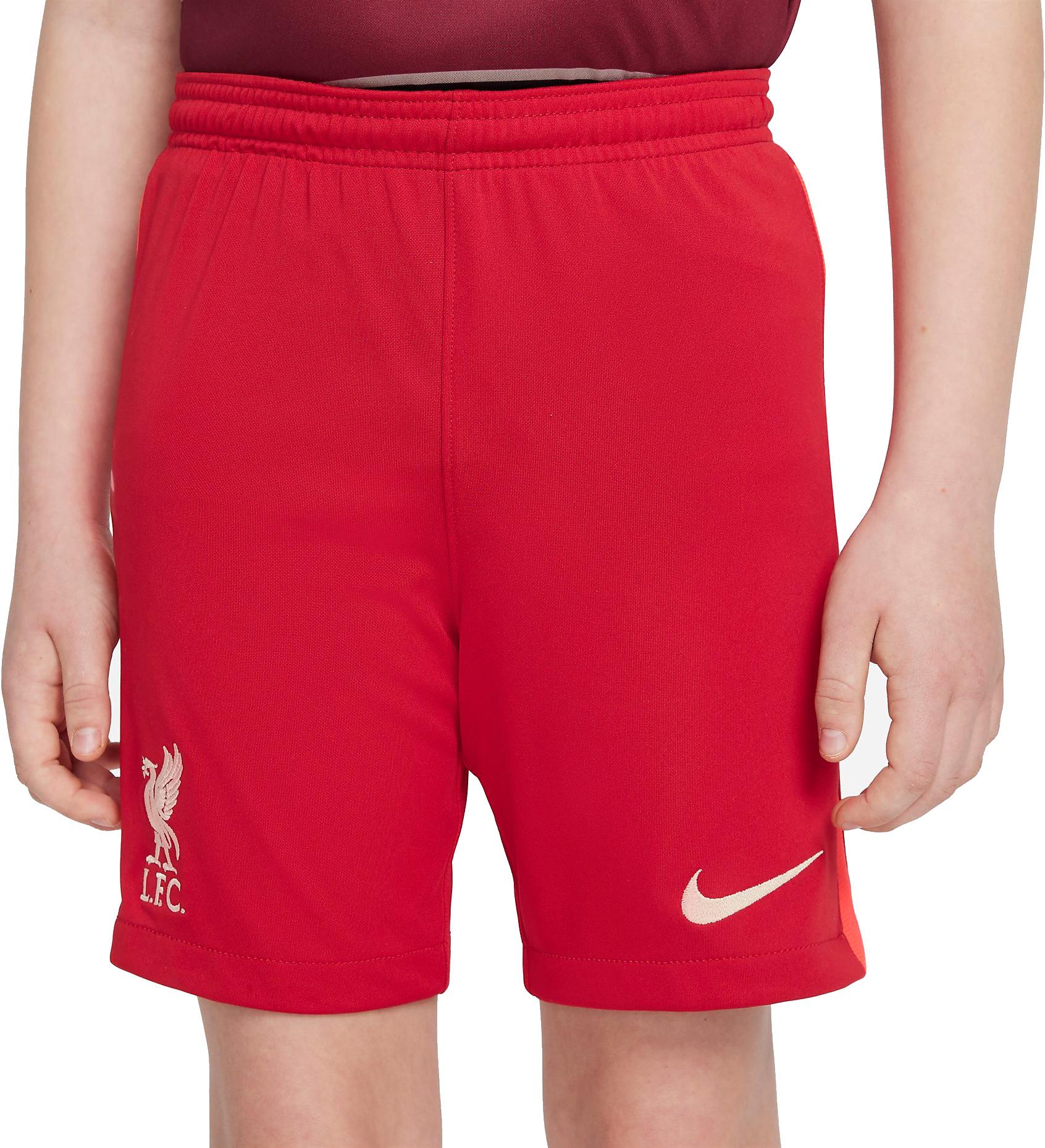 Nike Liverpool FC 2021/22 Stadium Home Big Kids Soccer Shorts Rövidnadrág