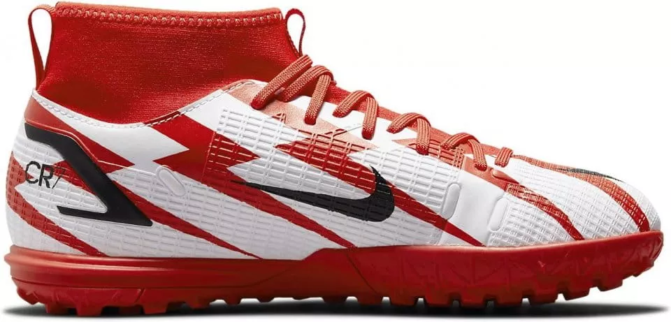 Ghete de fotbal Nike Jr. Mercurial Superfly 8 Academy CR7 TF Turf Soccer Shoe