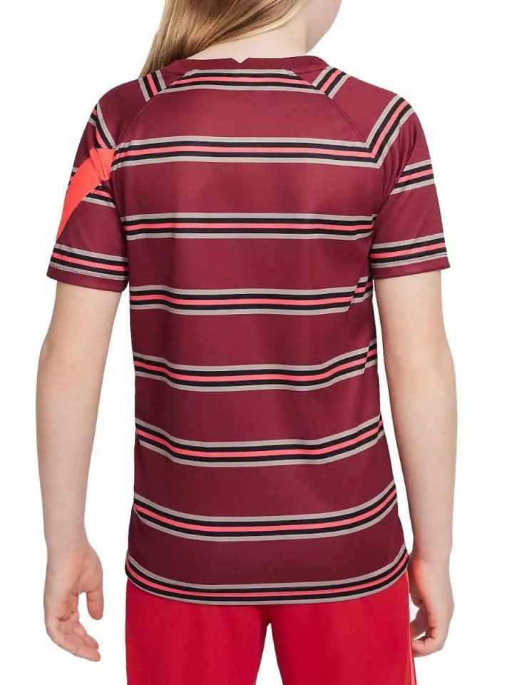 Camiseta Nike Liverpool FC Big Kids Pre-Match Short-Sleeve Soccer Top