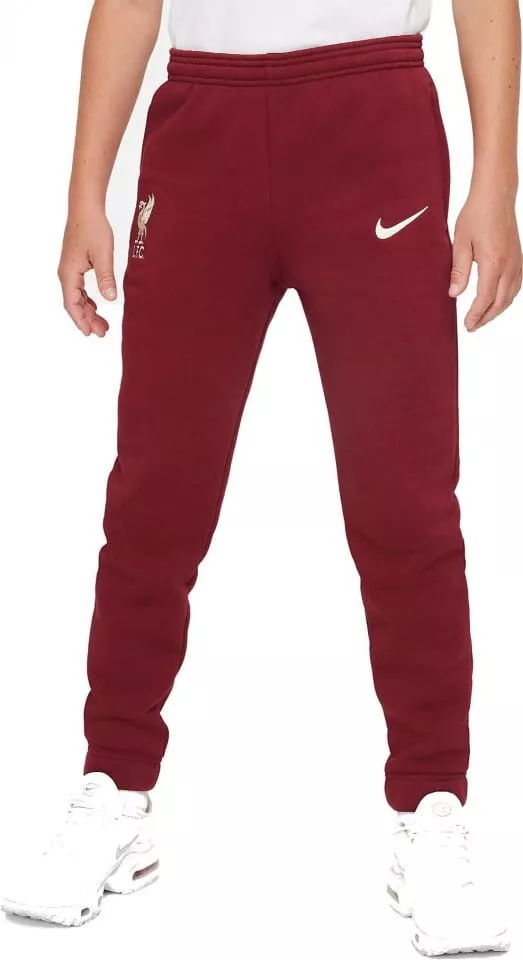 Flísové fotbalové kalhoty pro větší děti Nike Liverpool FC