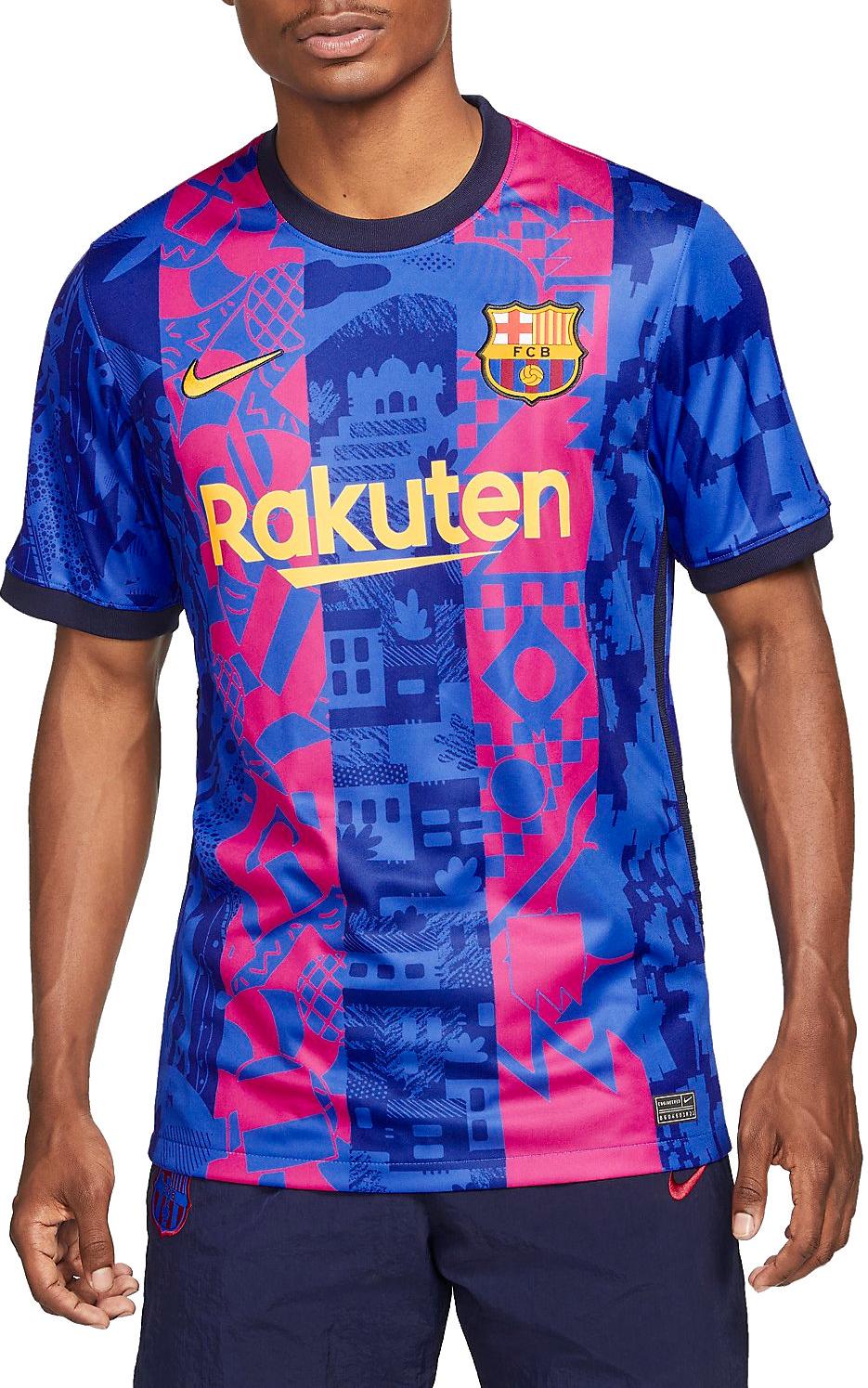 Camiseta Nike Barcelona 2021/22 Stadium Men s Soccer Jersey -