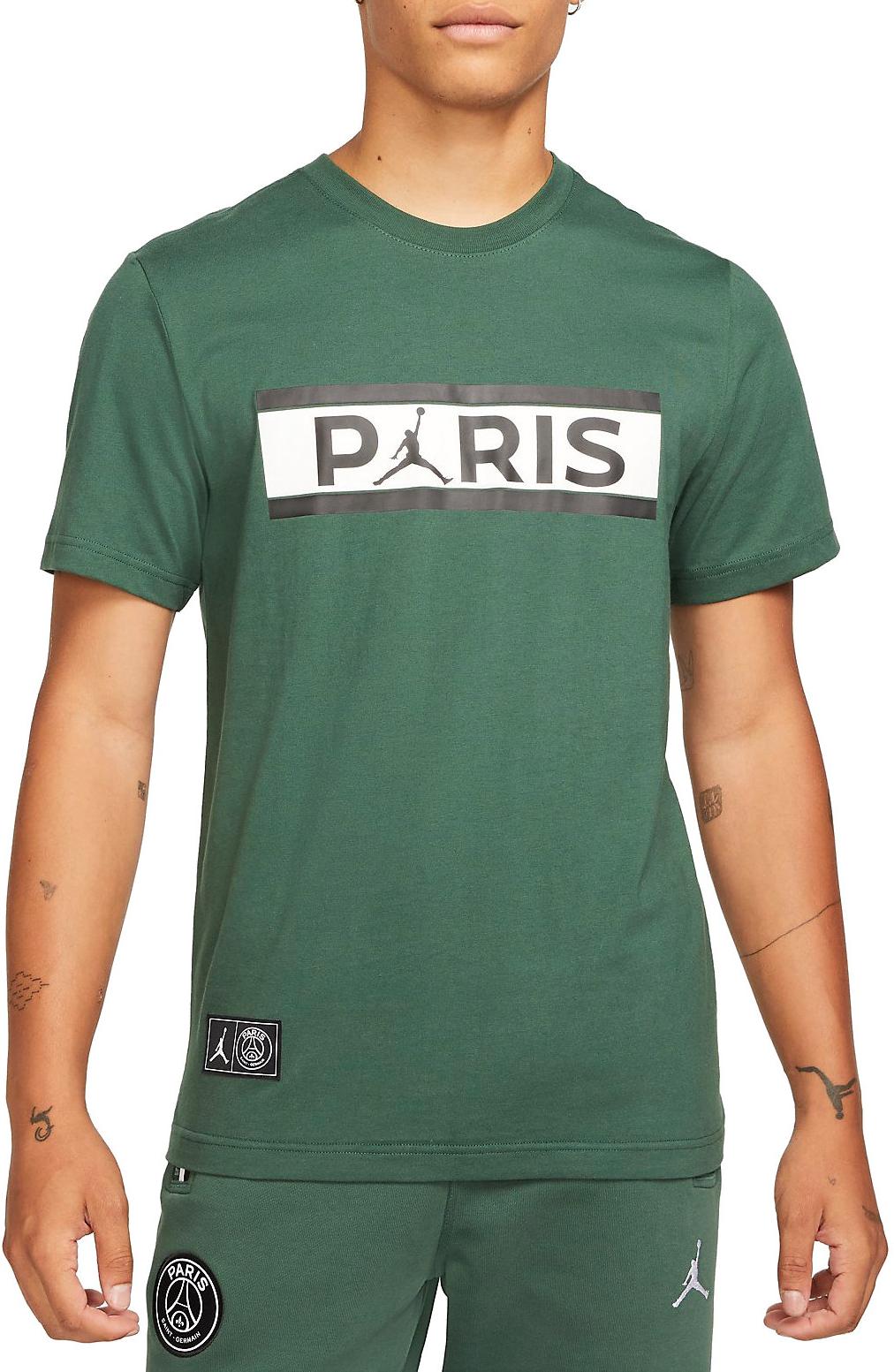 Pánské tričko s krátkým rukávem Jordan Paris Saint-Germain Wordmark