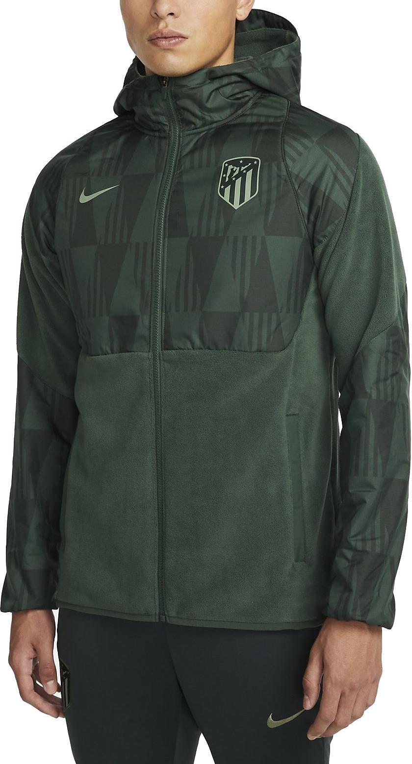 Nike Atlético Madrid AWF Men's Hooded Woven Football Jacket Kapucnis kabát