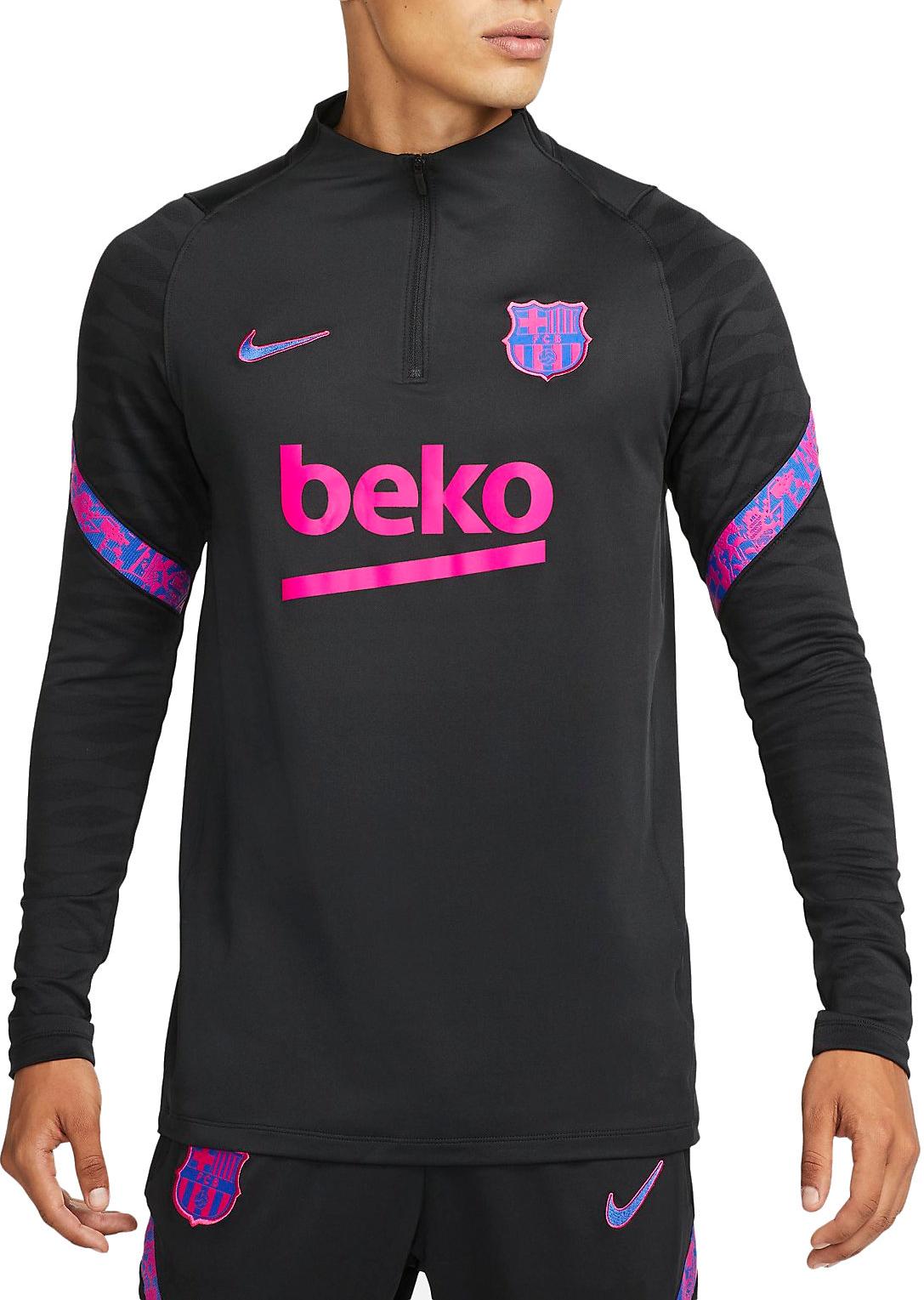 Humano dañar recuperar Long-sleeve T-shirt Nike FC Barcelona Strike Drill Top - Top4Football.com