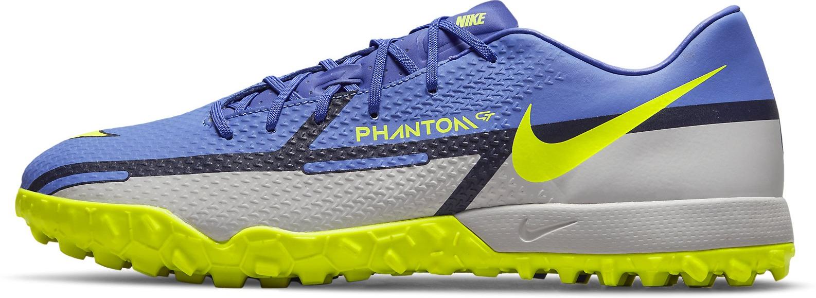Chuteiras de futebol Nike Phantom GT2 Academy TF Turf Soccer Shoe
