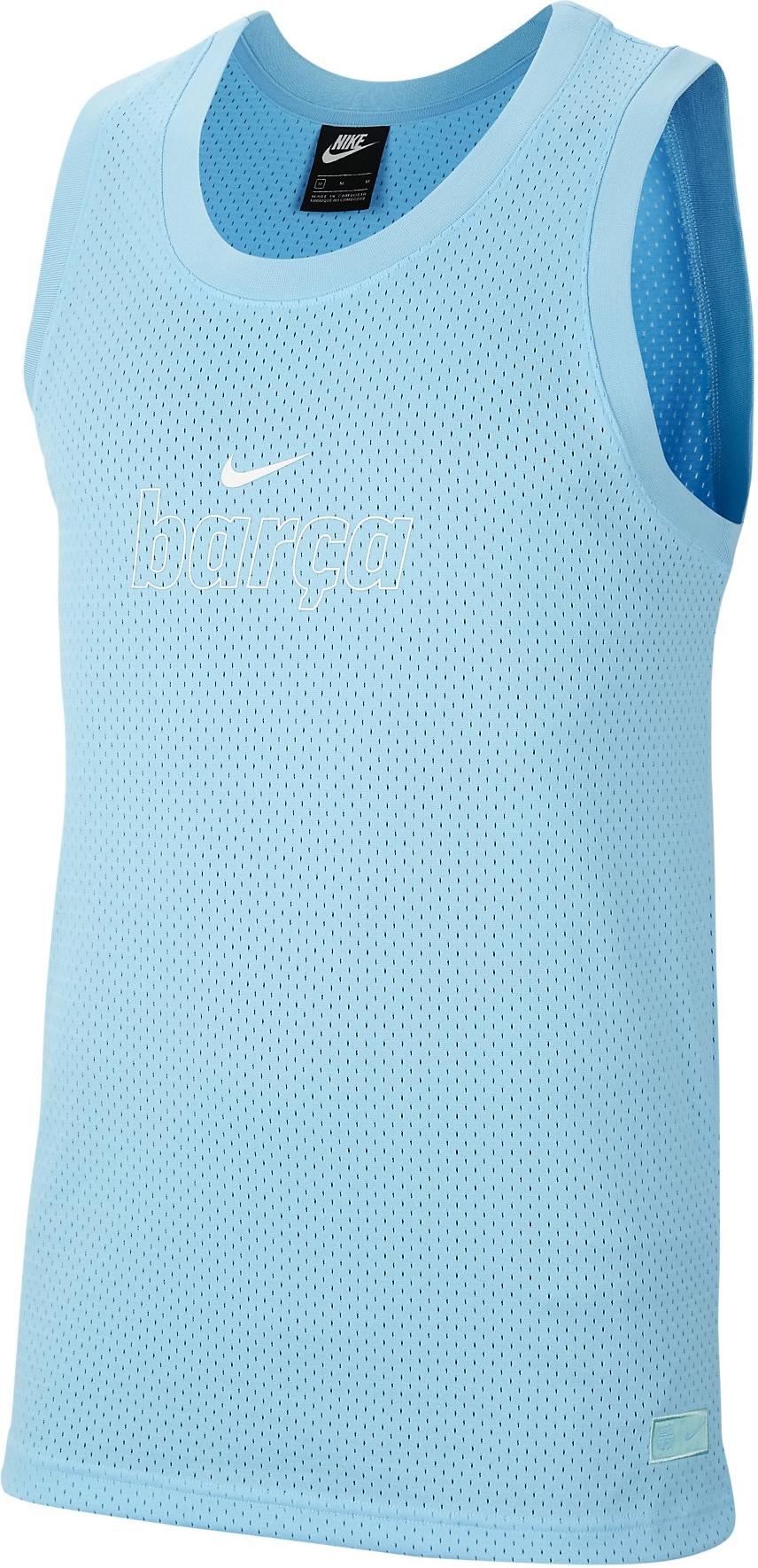 Nike FCB M NSW TANK KNIT BW Atléta trikó