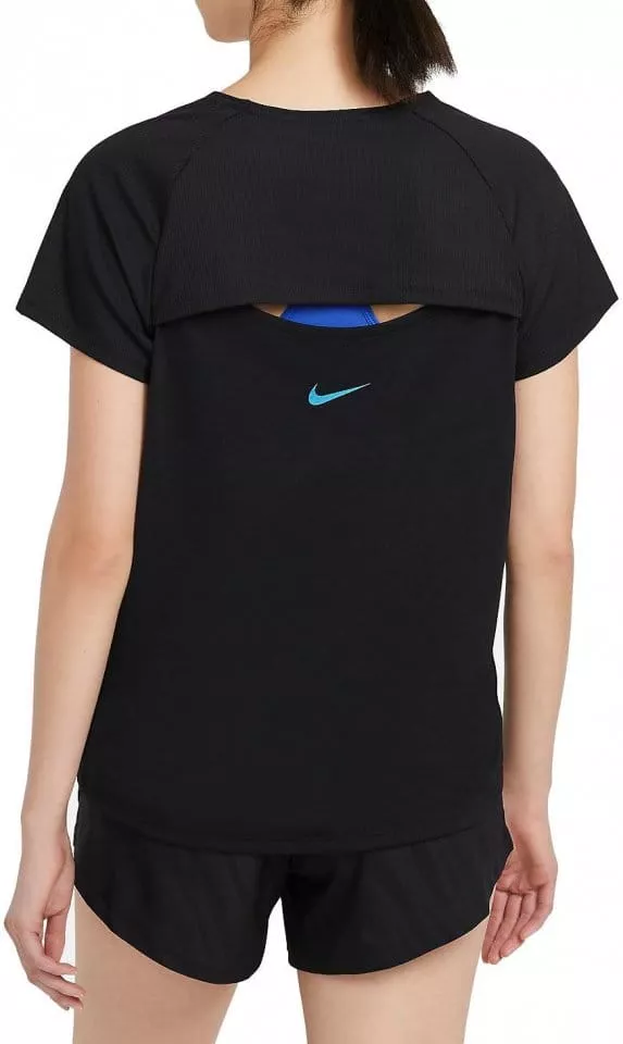 Tee-shirt Nike W NK ICON CLASH MILER TOP SS