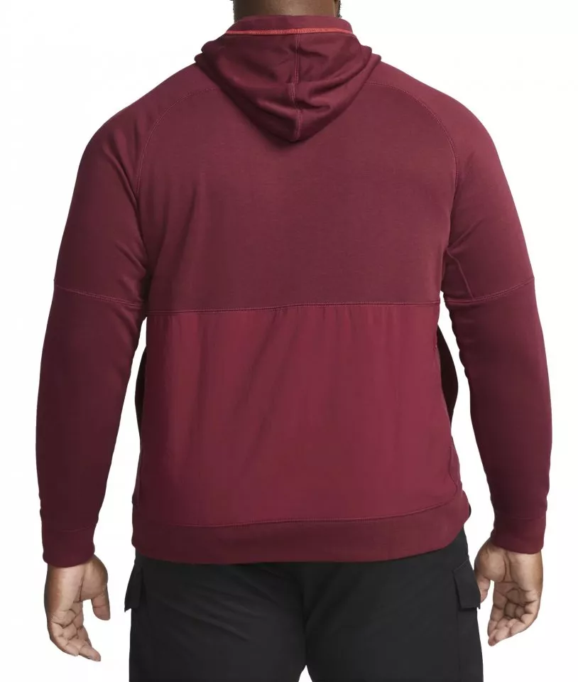 Nike Hoodie NSW Tech Fleece FZ - Burgundy Crush/Team Red/Black