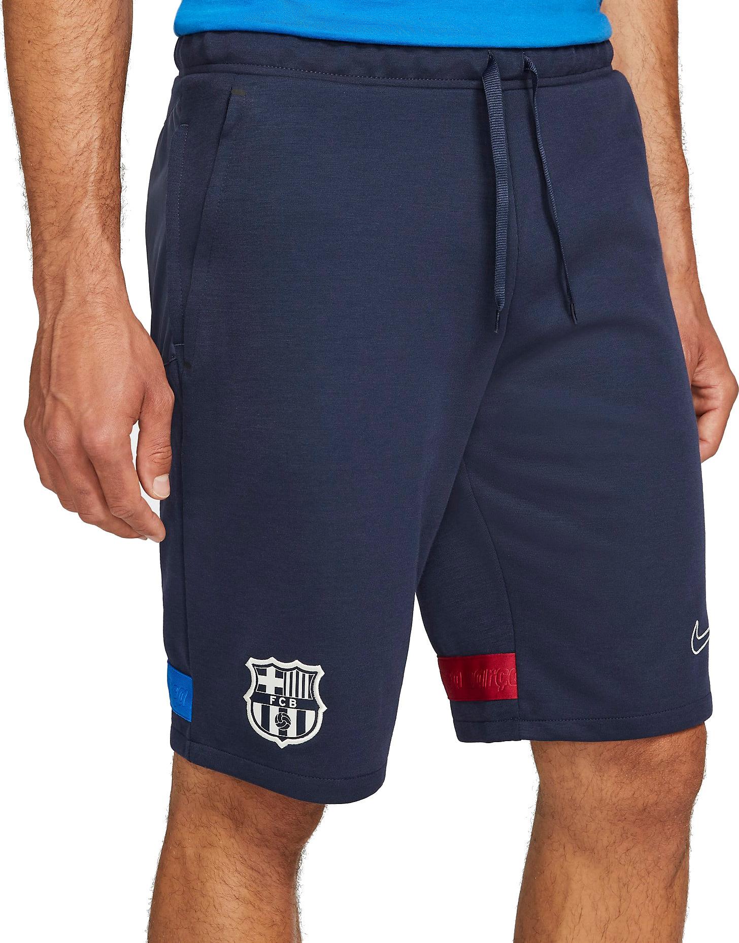 Nike FC Barcelona Men s Fleece Soccer Travel Pants Rövidnadrág