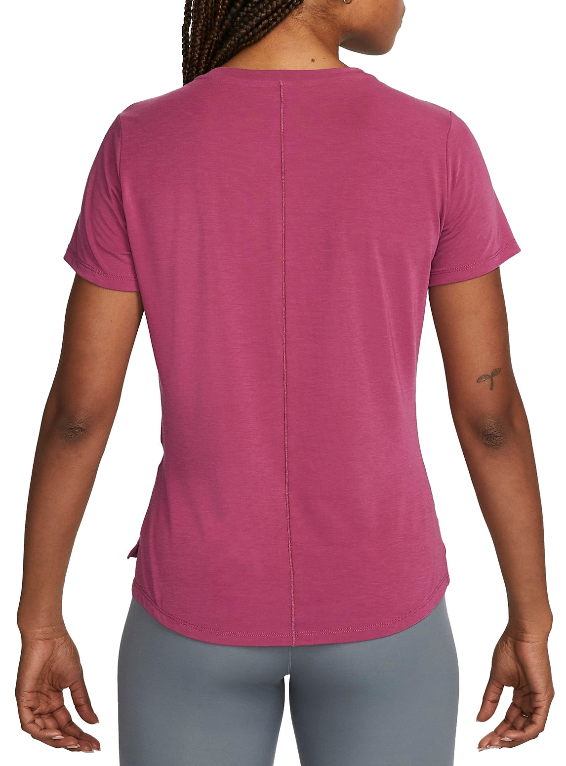 Nike Womens One Luxe Dri-Fit T-Shirt - Purple
