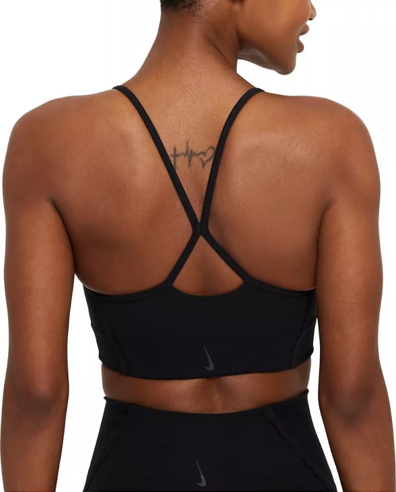 Top e Reggiseni Nike Yoga Dri-FIT Indy Women’s Light-Support Padded Longline Sports Bra