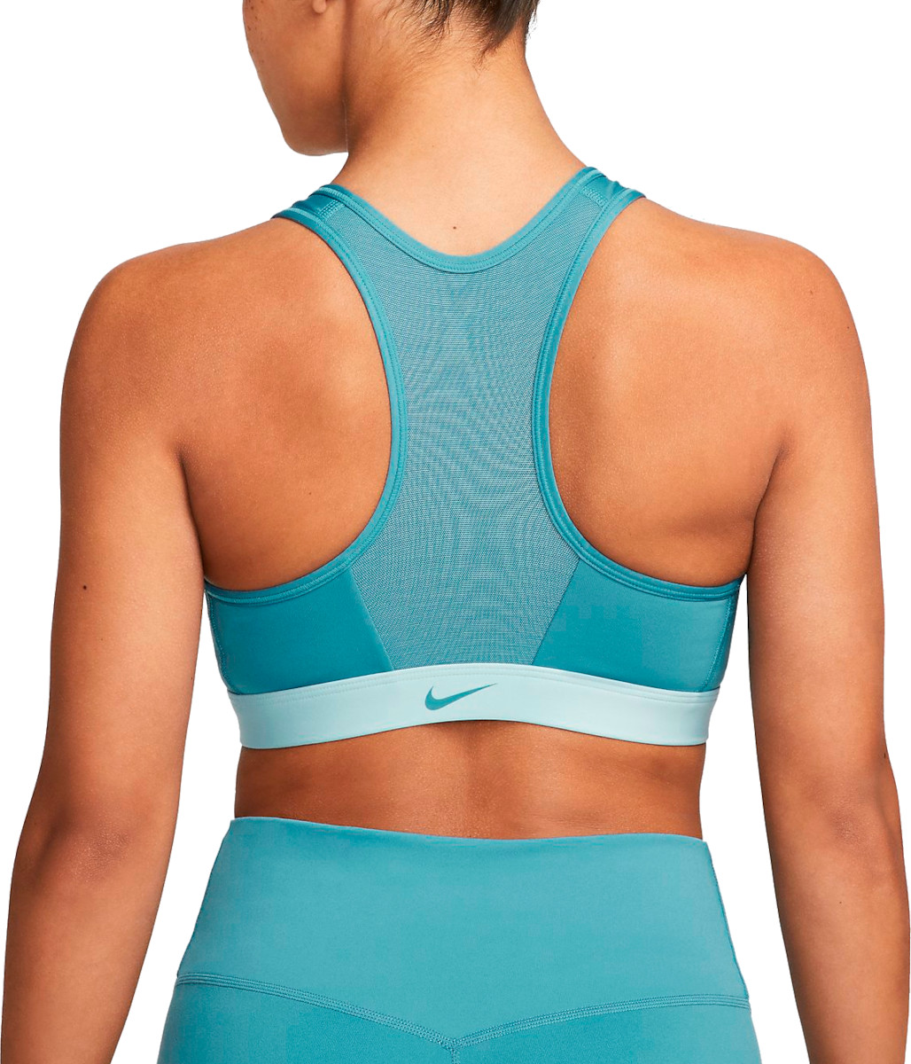 Nike Women's Swoosh Women's Medium-Support Padded Zip-Front Sports