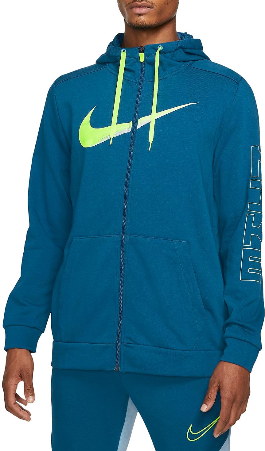 Sweatshirt à capuche Nike Dri-FIT Sport Clash Men s Full-Zip Printed Training Hoodie