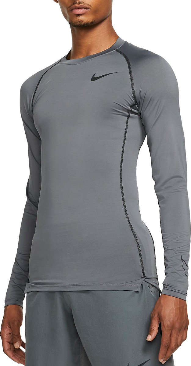 Nike M Pro DF TIGHT TOP LS Hosszú ujjú póló