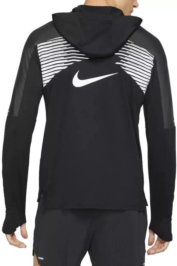 Magliette a maniche lunghe Nike Dri-FIT Element Men s 1/2-Zip Trail Running Top