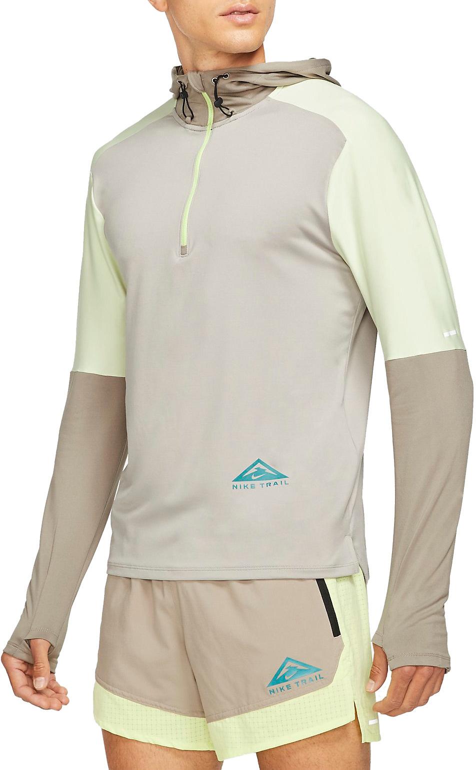 Langarm-T-Shirt Nike Dri-FIT Element Men s 1/2-Zip Trail Running Top